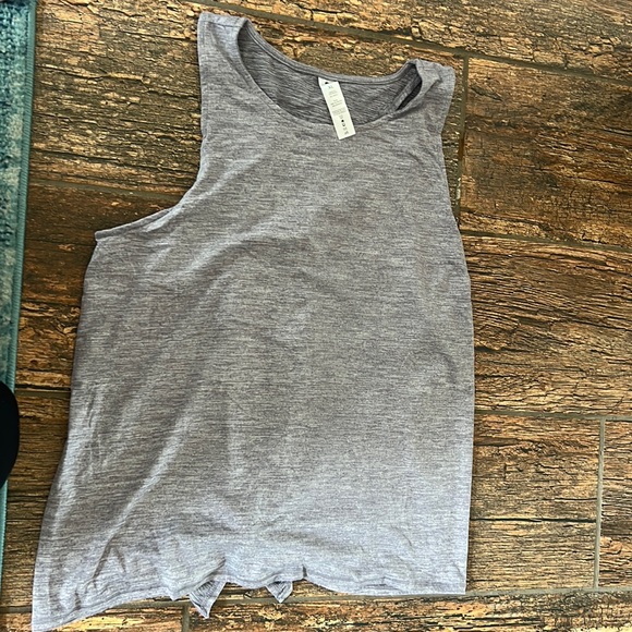Open Back Exercise Top